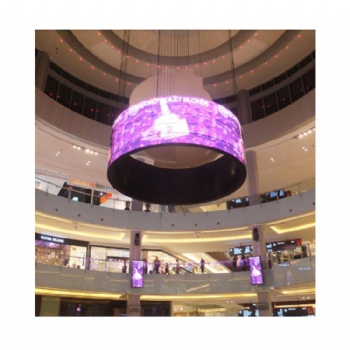 Ring cylindrical LED display