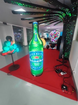 Ring cylindrical LED display