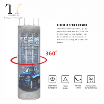 Flexible Transparent LED Display