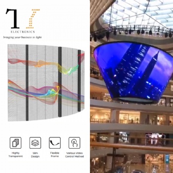 Flexible Transparent LED Display