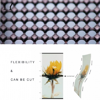 Transparent Holographic Led Display