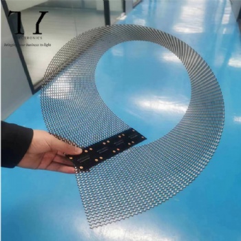 Transparent Holographic Led Display