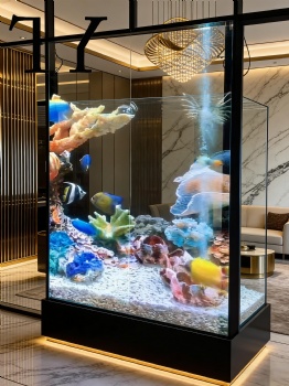 LED crystal film display