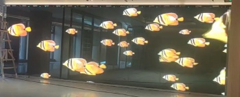 LED Holographic Invisible Screen