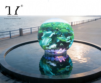 Custom Size Outdoor LED Ball Screen