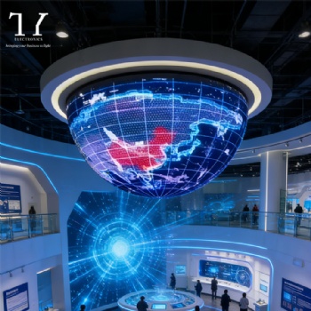 Half-sphere LED Display