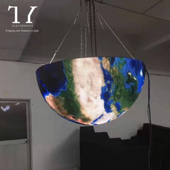 Half-sphere LED Display