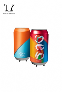 LED Can-Shaped Display