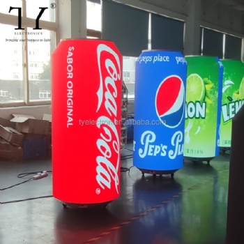LED Can-Shaped Display