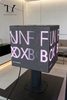 LED cube Storefront Advertising Screen display