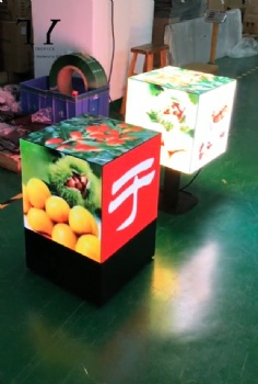 LED cube Storefront Advertising Screen display