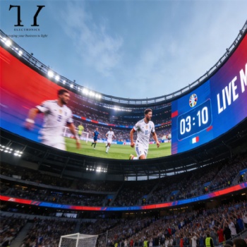 LED Curved display screen