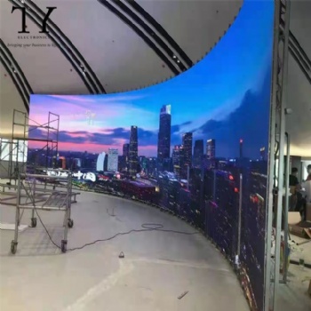 LED Curved display screen
