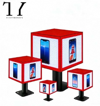 LED cube Storefront Advertising Screen display