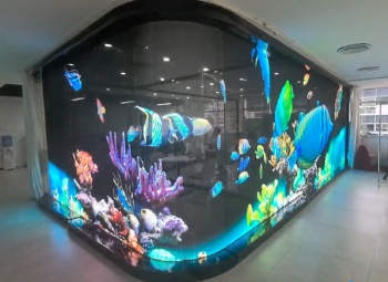 LED Holographic Invisible Screen