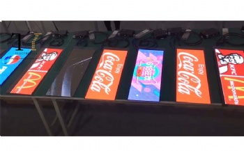 Transparent LED Vehicle Display